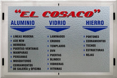 ABERTUAS DE ALUMINIO EL COSACO