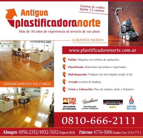 ANTIGUA PLASTIFICADORA NORTE SRL