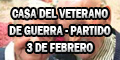 Casa del Veterano de Guerrra - Partido 3 de Febrero