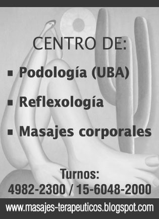 CENTRO DE PODOLOGÍA (UBA) Y MASAJES CORPORALES