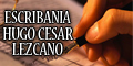 Escribania Hugo Cesar Lezcano