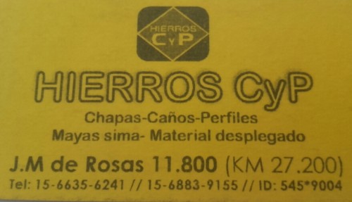 HIERROS CYP