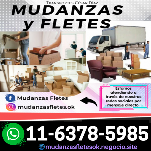 MUDANZAS EN CABA 11-6378-5985 