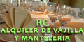 Rc Alquiler de Vajilla y Manteleria