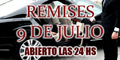 Remises 9 de Julio - Abierto las 24 Hs