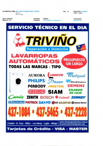 SERVICIO TECNICO TRIVIÑO