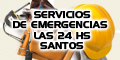 Servicios de Emergencias las 24 Hs Santos